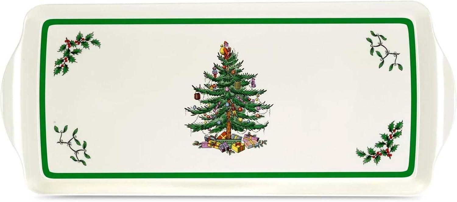 Pimpernel Christmas Tree Melamine Sandwich Tray