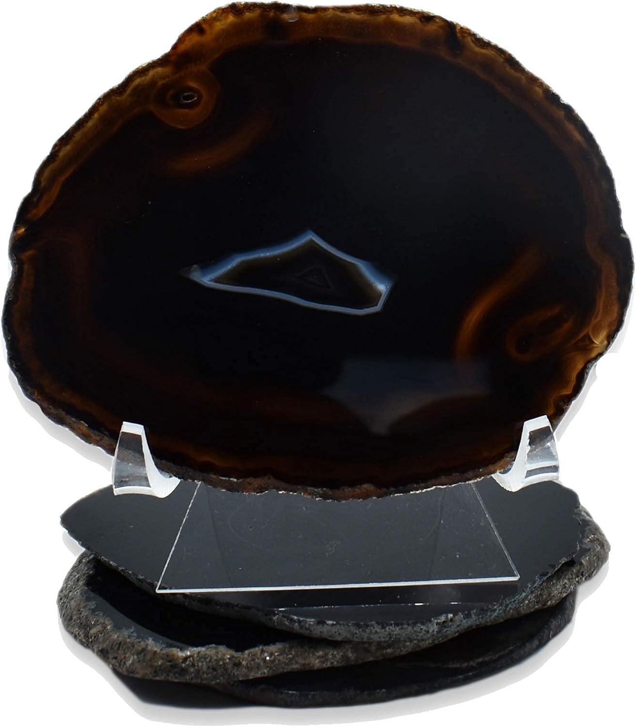 Agate 4 Piece Coaster Set