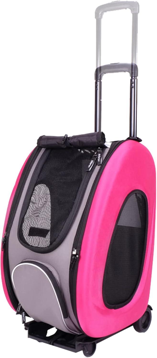 Ibiyaya 5-in-1 EVA Pet Carrier-Stroller
