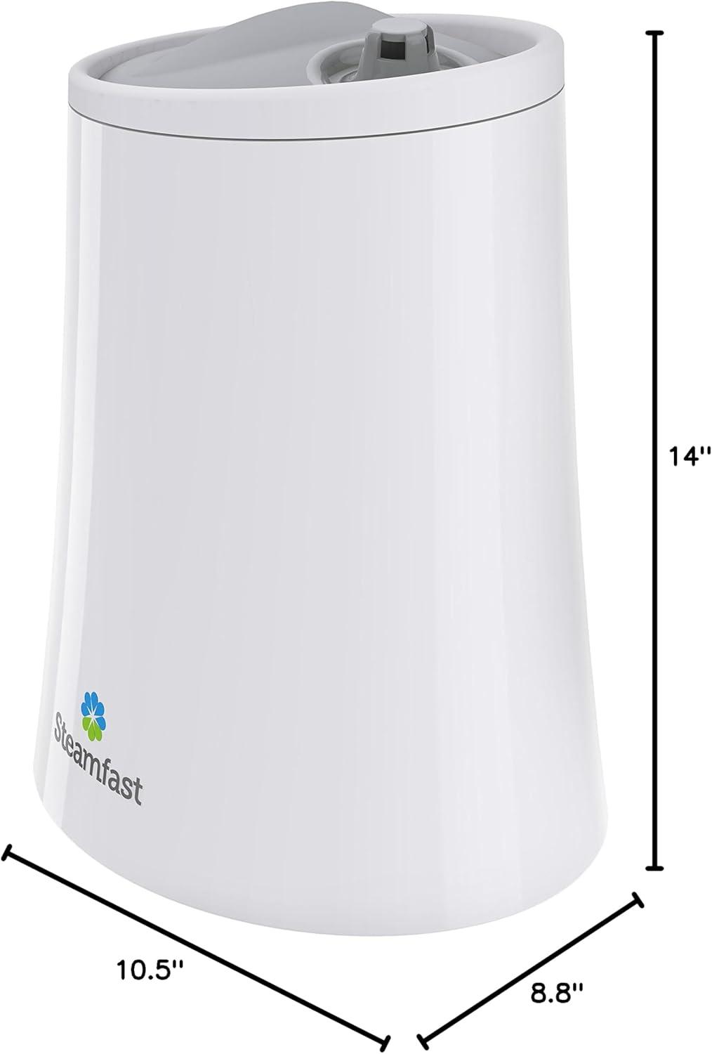 Steamfast SF-920 Warm Mist Humidifier and Steam Vaporizer with Auto Shut-Off, Filter-Free Design, Aromatherapy Essential Oil Ready, 1 Gallon Capacity