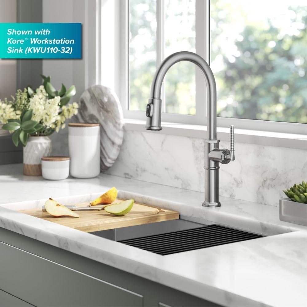 KRAUS Allyn Pull-Down Single Handle Kitchen Faucet