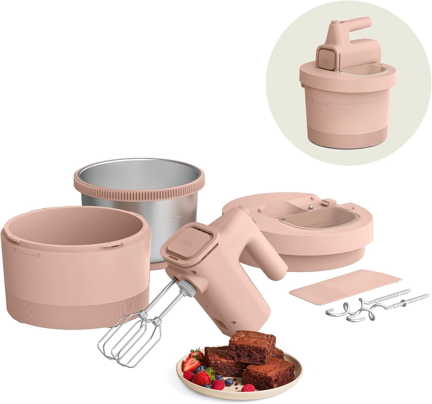 bella 3.5qt Hand and Stand Mixer Blossom