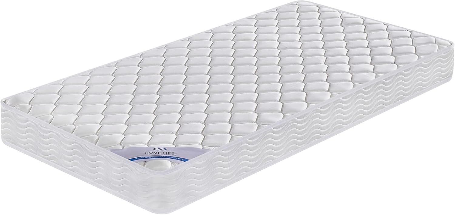 Oliver & Smith 6 Inch Twin XL Mattress - Bonnell Springs Hybrid Twin XL Size Mattress - High Density Foam Medium Firm - Polyester Cover Euro Top Mattress - Mattress in A Box