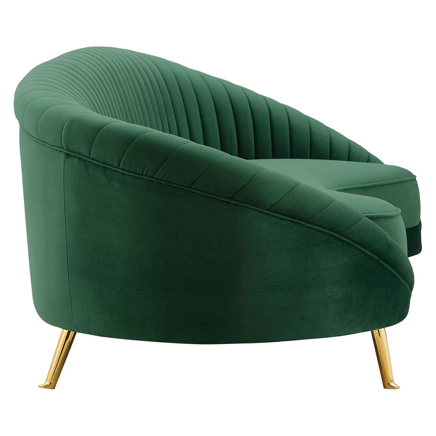 97'' Velvet Sofa