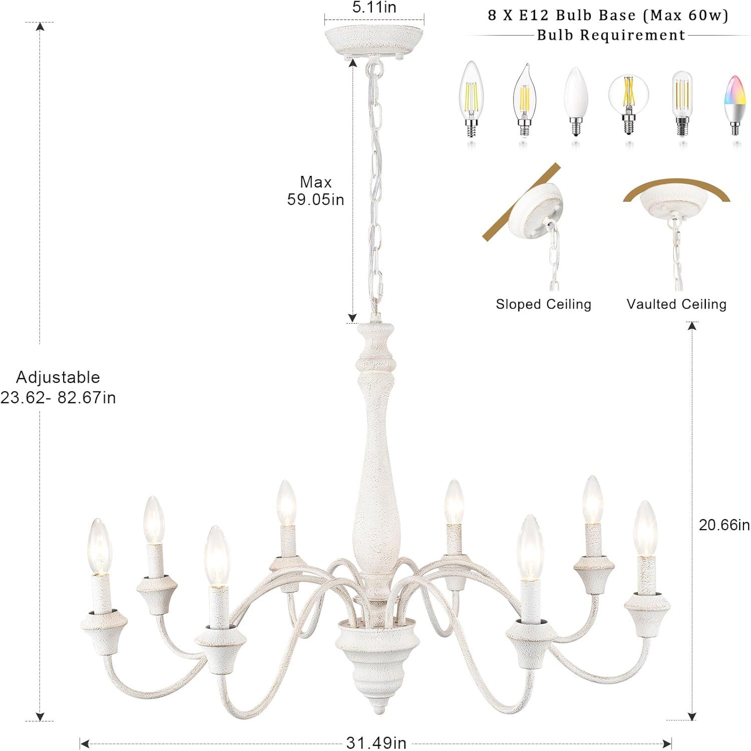 16-Lights Wagon Wheel Chandelier 47 Inch Black Farmhouse Chandelier Large Chandeliers for High Ceilings Round Modern Farmhouse Chandeliers Ceiling Light for Living Room Dining Room Foyer Entryway