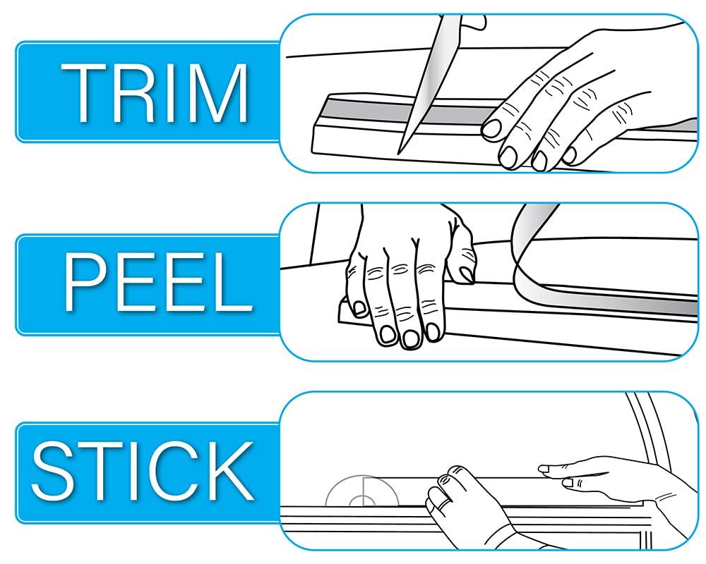 Redi Shade No Tools Original Arch Light Filtering Pleated Fabric Shade Natural, 72" x 36"