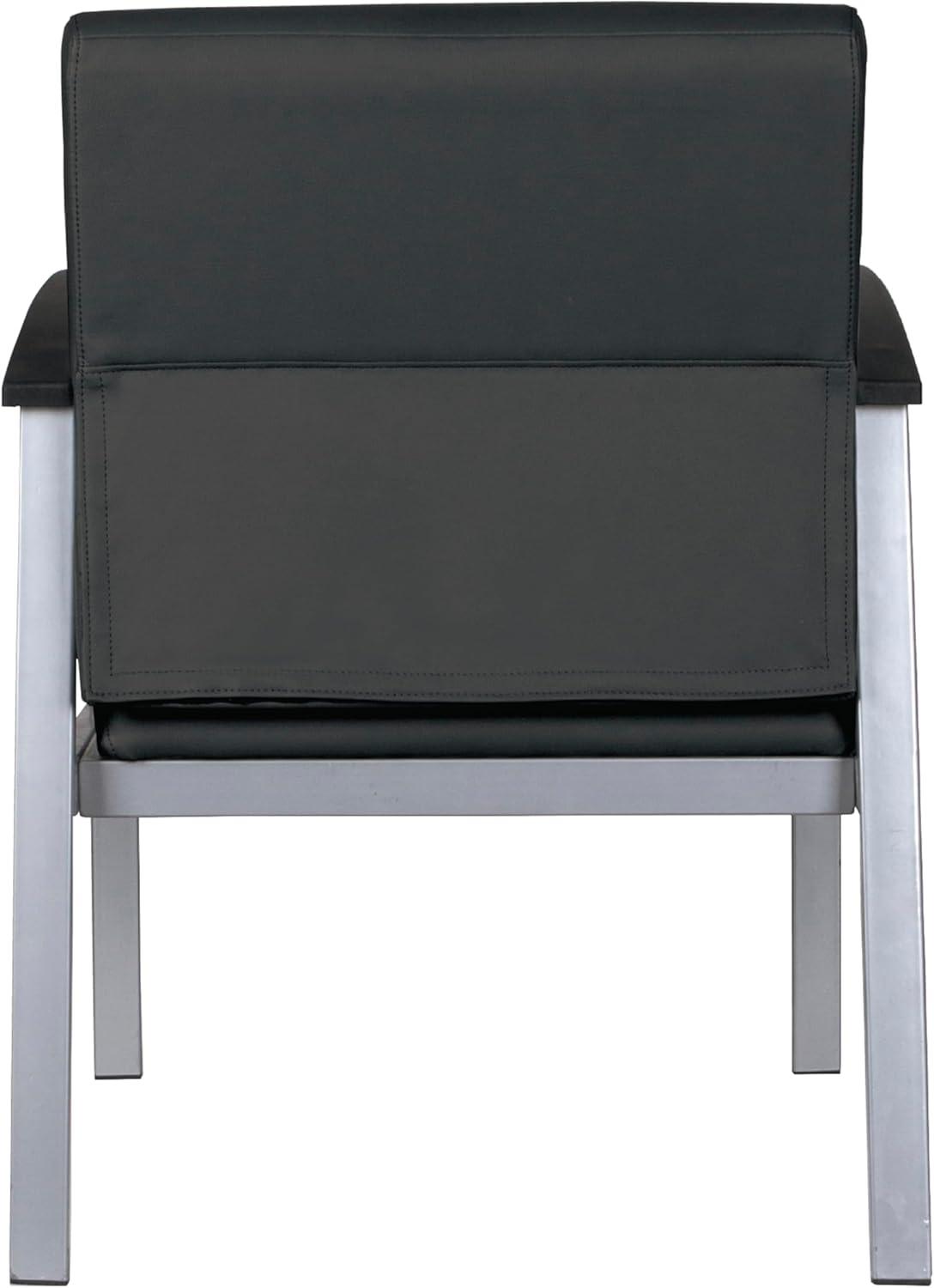 Alera® Polyester/Polyester Blend Seat Lounge Chair with Metal Frame