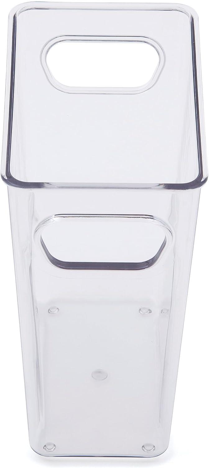 Copco Mini Tall Storage Bin, Clear, 5.5 x 3.5 x 7 Inch