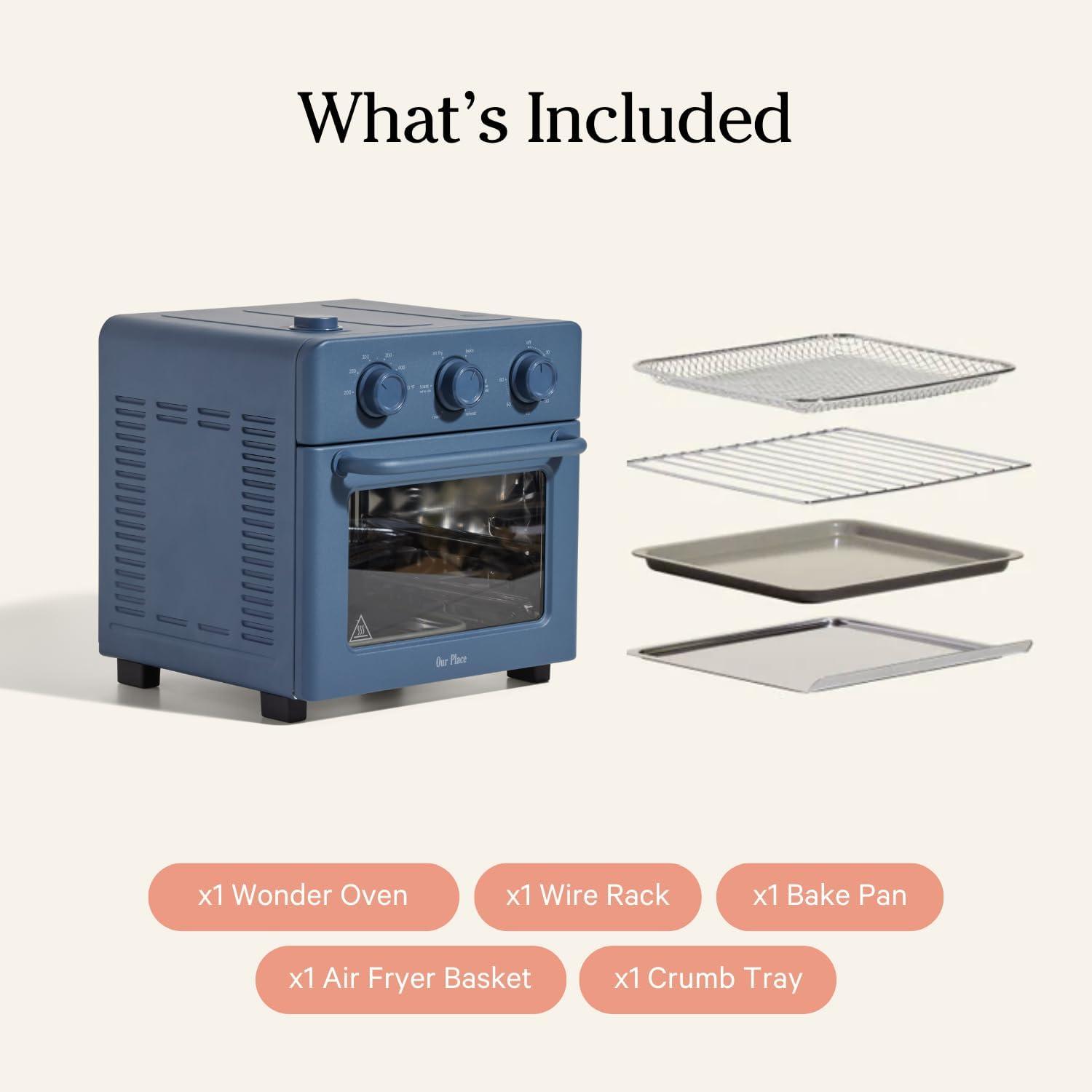 Blue Salt 6-in-1 Air Fryer and Toaster Oven