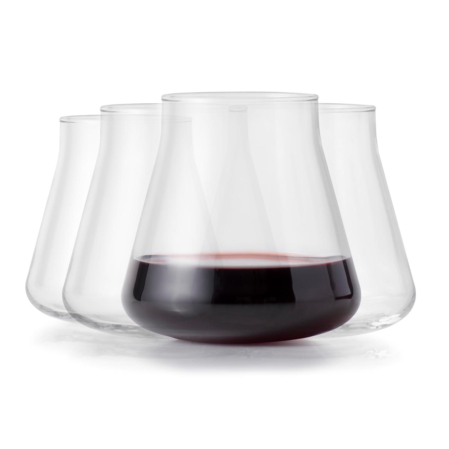 Libbey Libbey Magnitude Stemless Wine Glasses, 15-Ounce, Set Of 4 (Set of 4)