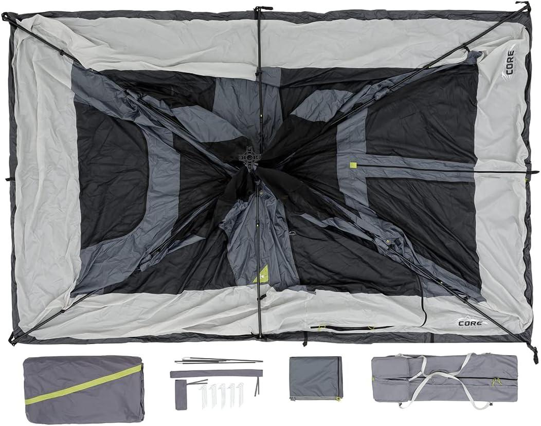 Core 9 Person Instant 18.98 Kgs Cabin Tent 1 ea