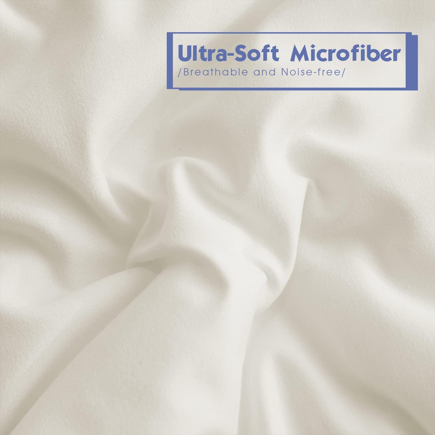 Homechoice International Group 3pc Comforter Set - All Season Reversible Down Alternative Comforter with Two Shams - Breathable, Soft, Fluffy