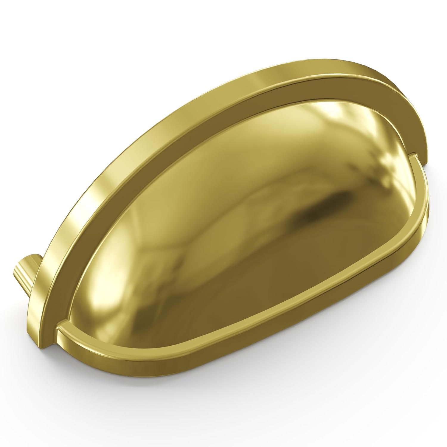 Williamsburg Kitchen Cabinet Handles, Solid Core Drawer Pulls for Cabinet Doors, 3"