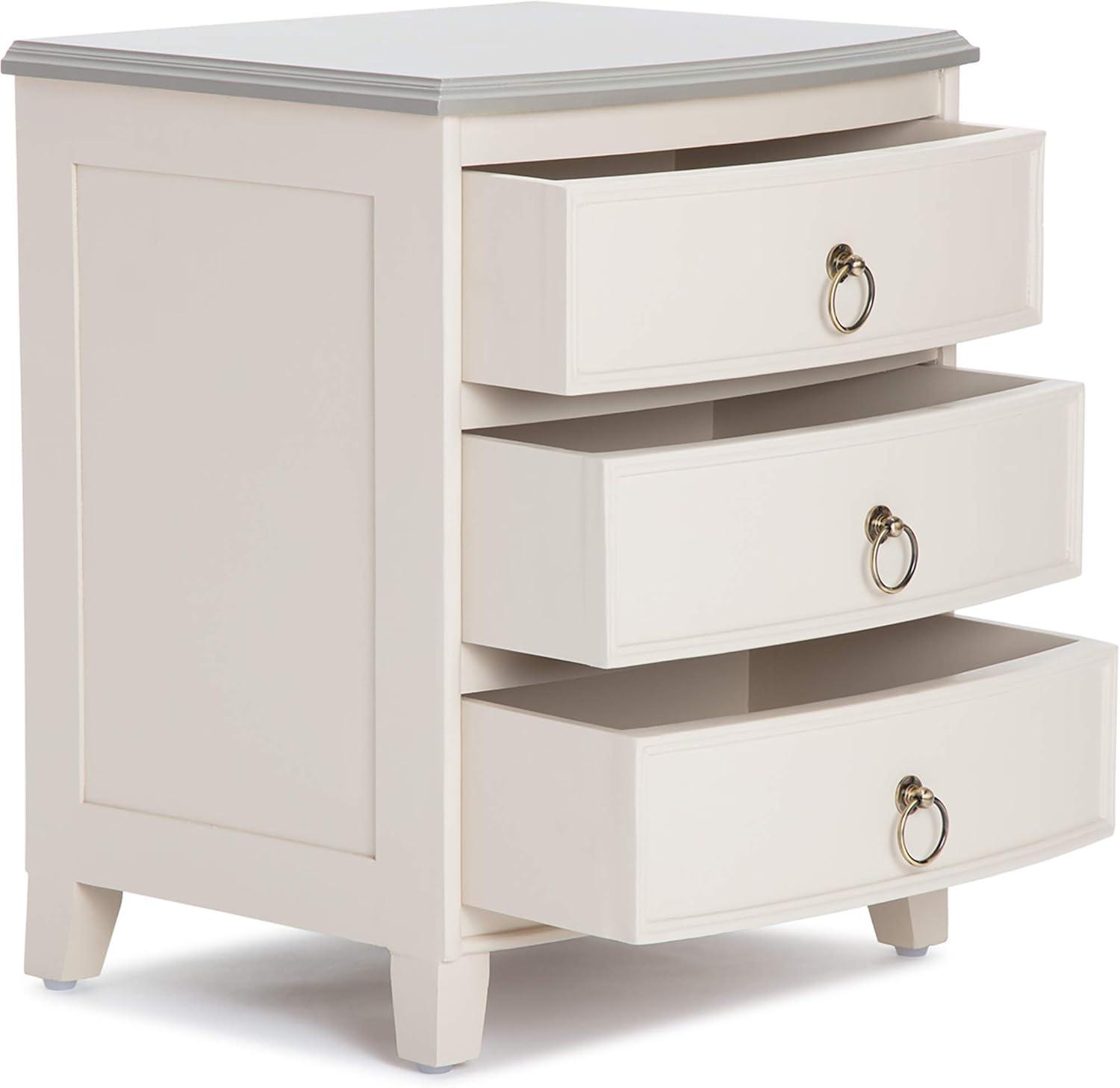 Lachlan Charleston End Table Nightstand with Drawers