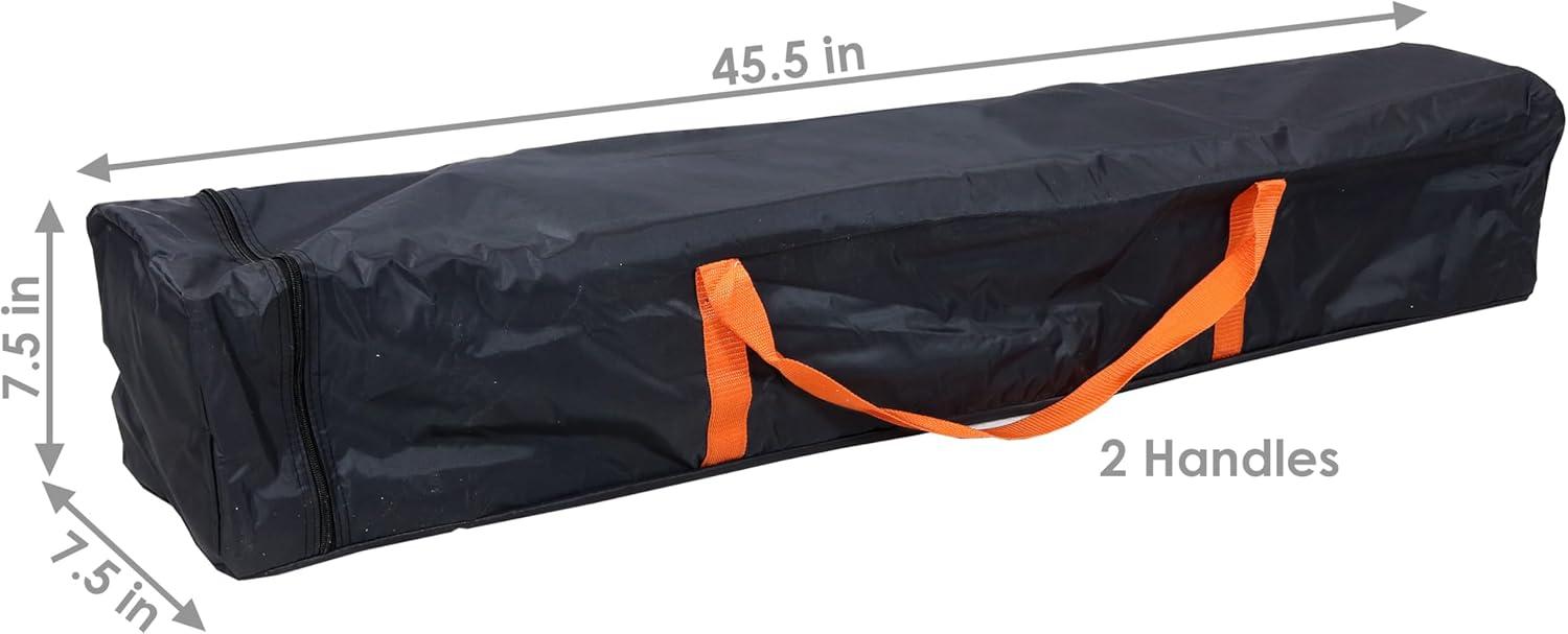 Sunnydaze Standard Pop-Up Canopy 120D Polyester Carrying Bag - Black