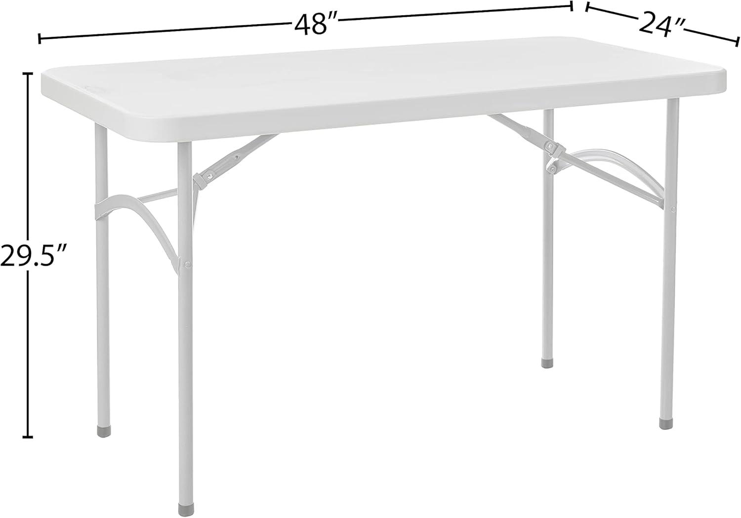 48'' Rectangular Portable Folding Table