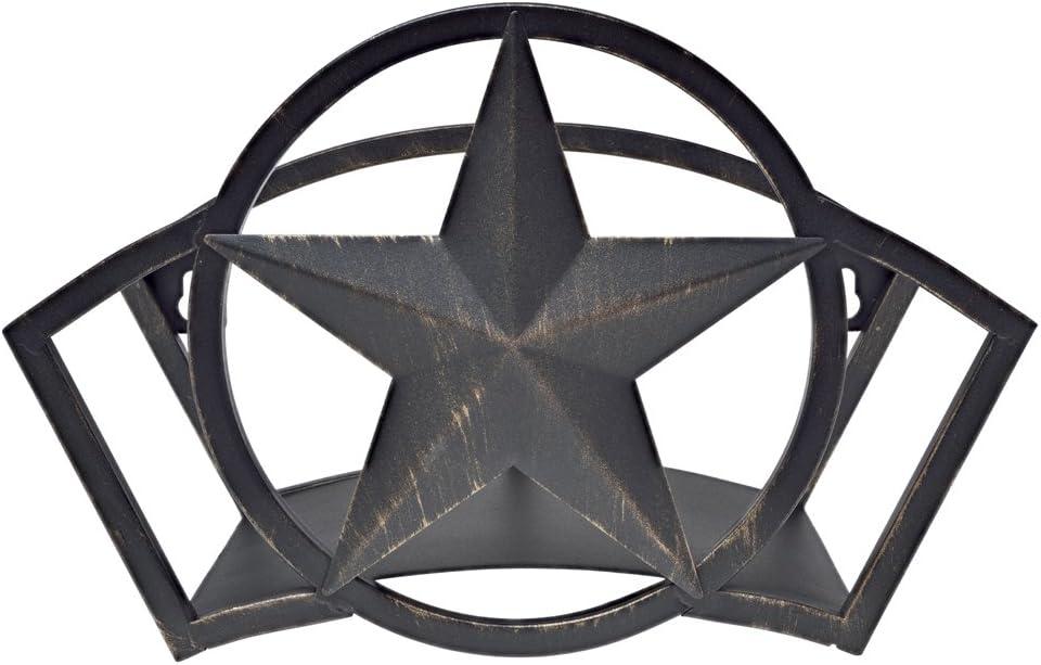 Liberty Garden Decorative Steel Liberty Star Garden Hose Butler Wall Storage