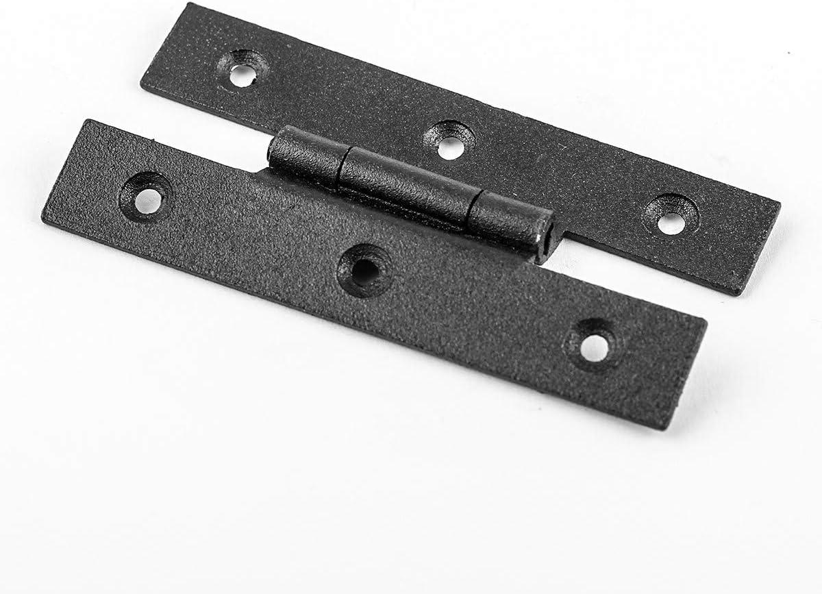 Cast Iron H Style Face Mount Hinge