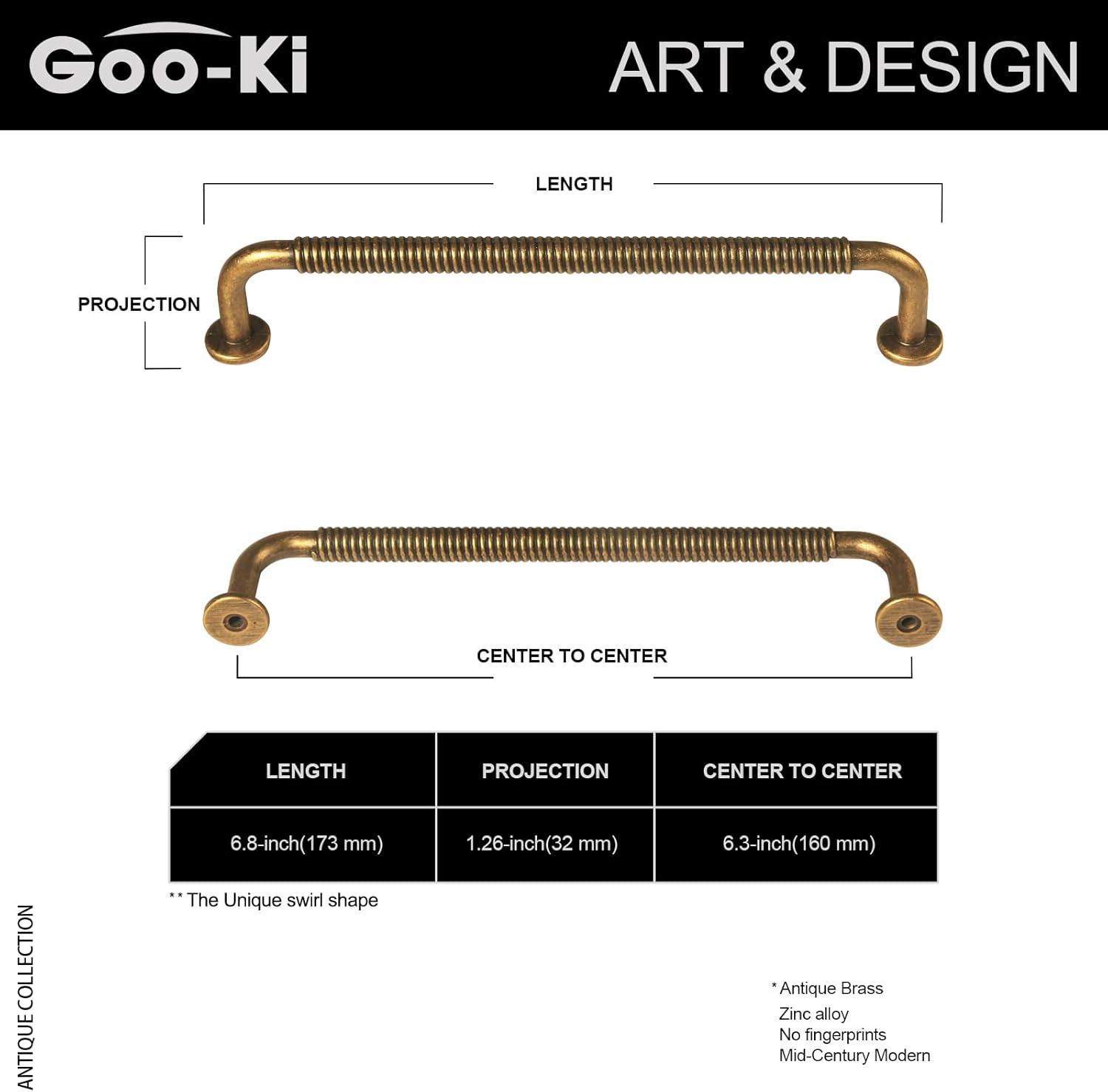 5" Center to Center Bar/Handle Pull Multipack (Set of 6)