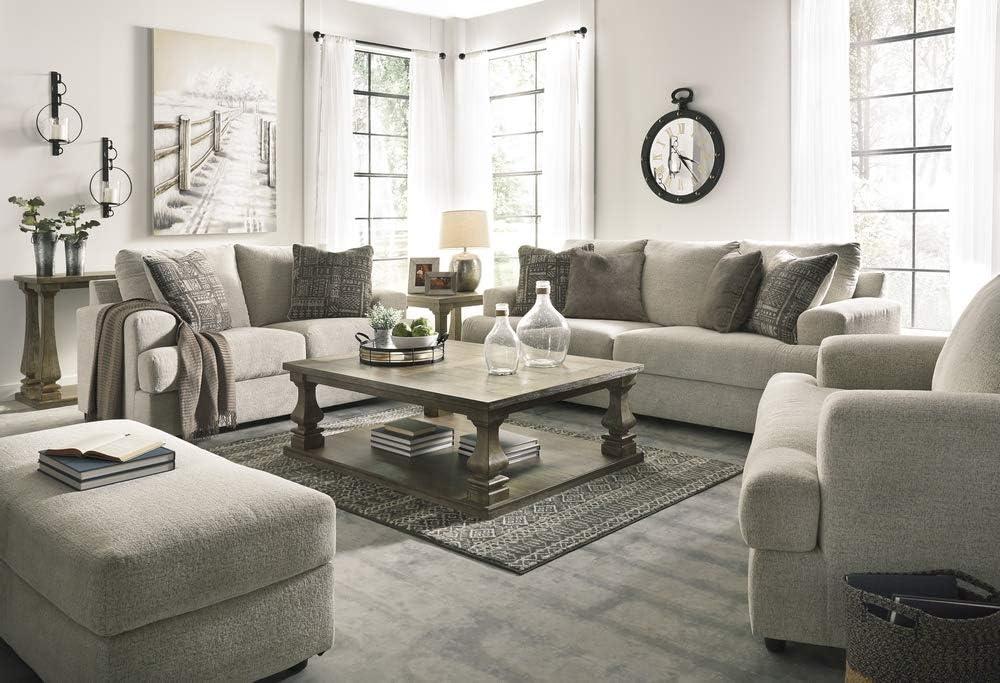 Signature Design by Ashley Soletren Loveseat in Stone