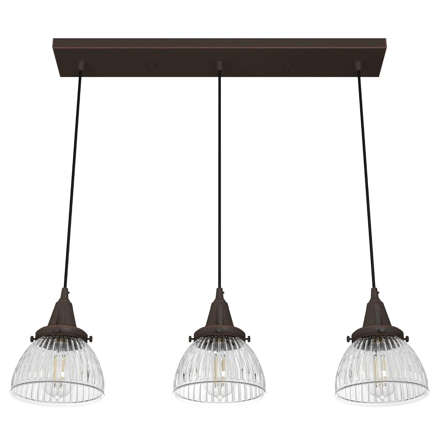 Hunter Fan Cypress Grove 3 - Light Cluster Bell Pendant