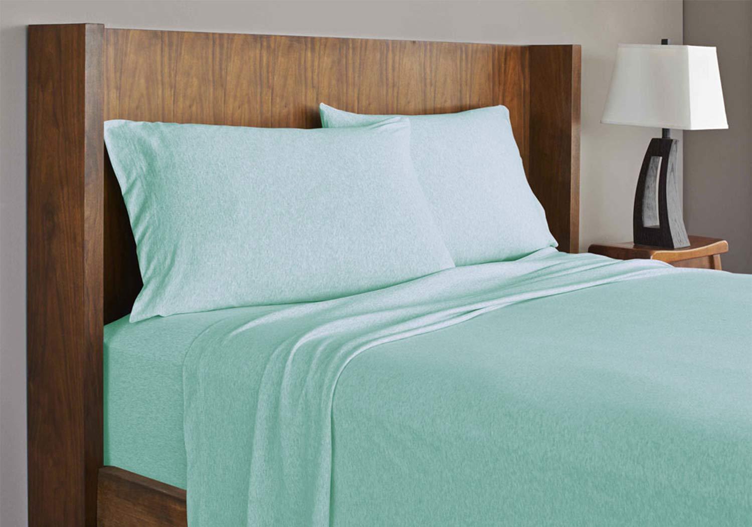 Royale Linens SoftTees Jersey Knit Cotton Blend Jersey Knit Sheet Set