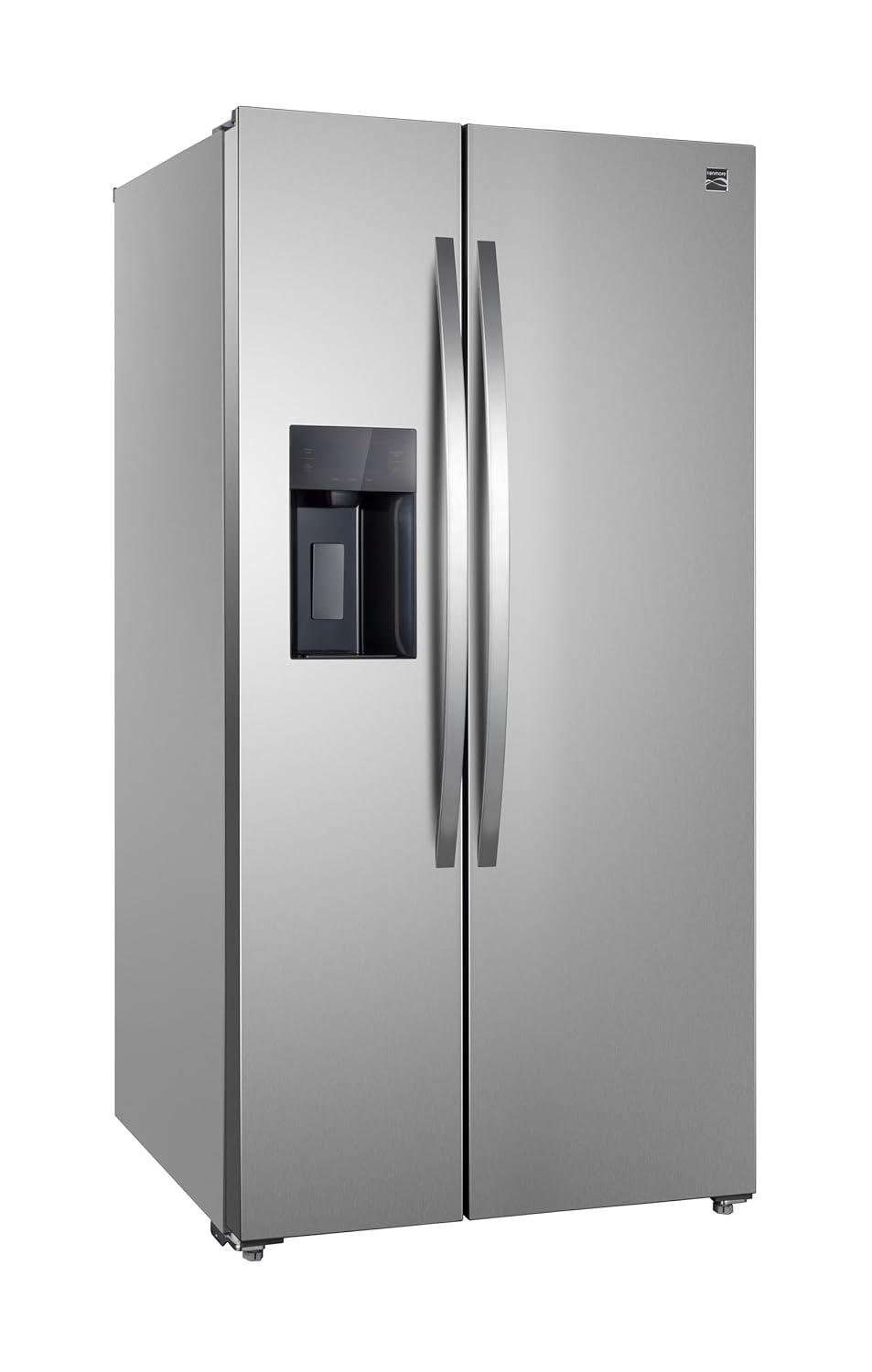 Kenmore 20 Cu. ft. 36-inch Depth Side-by-Side ENERGY STAR® Refrigerator/Freezer, Stainless Steel