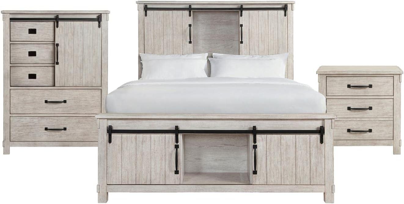Picket House Furnishings Jack Queen Platform Storage 3PC Bedroom Set