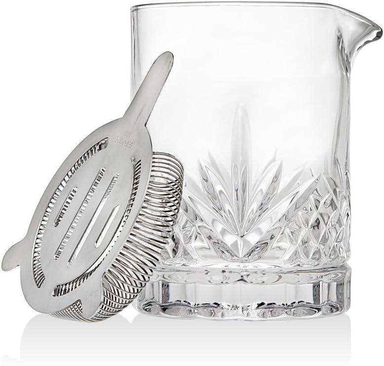 Godinger Silver Art Co Dublin Crystal Cocktail Mixing Pitcher