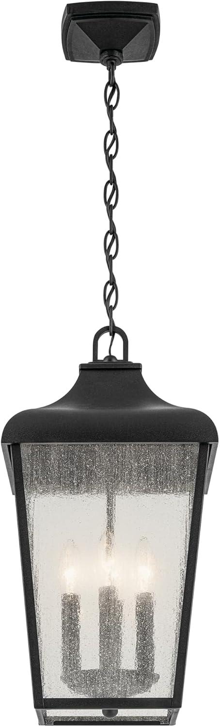 Kichler 49740 Forestdale 4 Light 10" Wide Outdoor Taper Candle Mini Pendant - Black