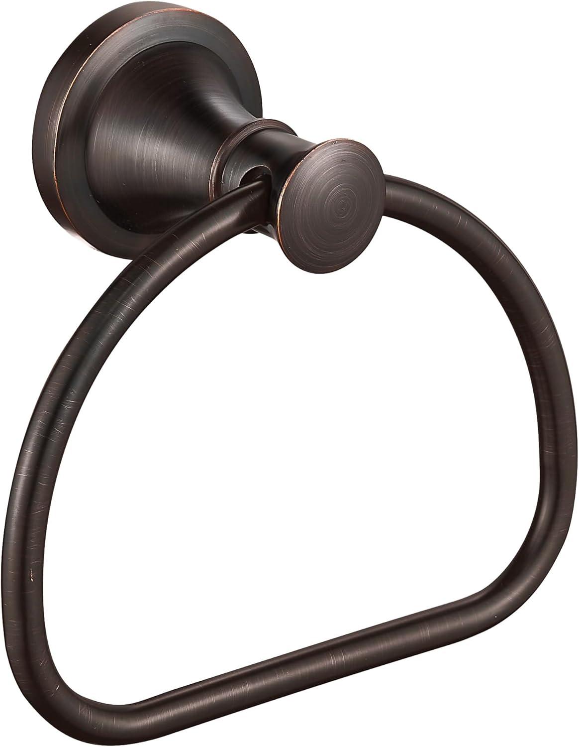 Oil Rubbed Bronze Stainless Steel Wall Mounted Towel Ring