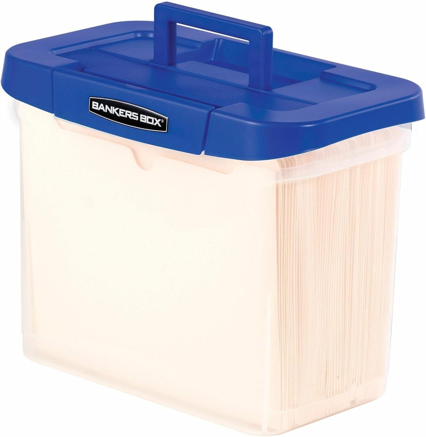 Bankers Box® Heavy Duty Portable File Box