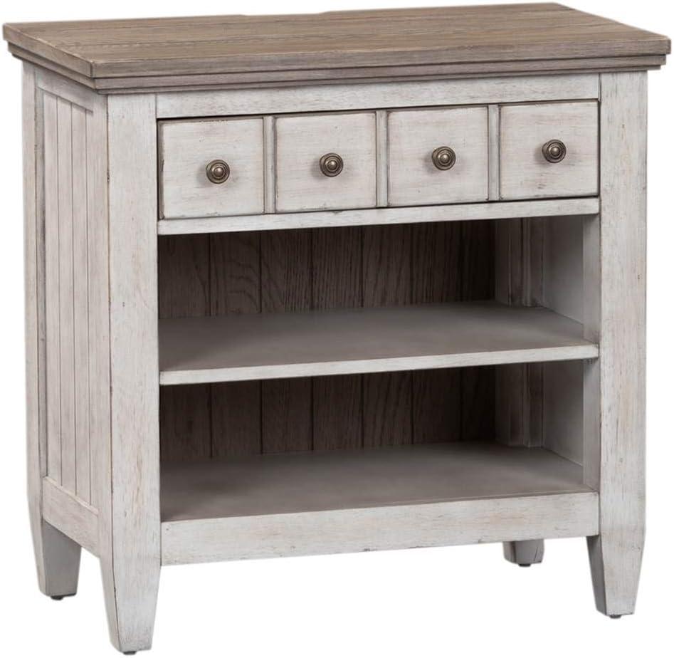 Liberty Furniture Heartland 1 Drawer Night Stand w/ Charging Station