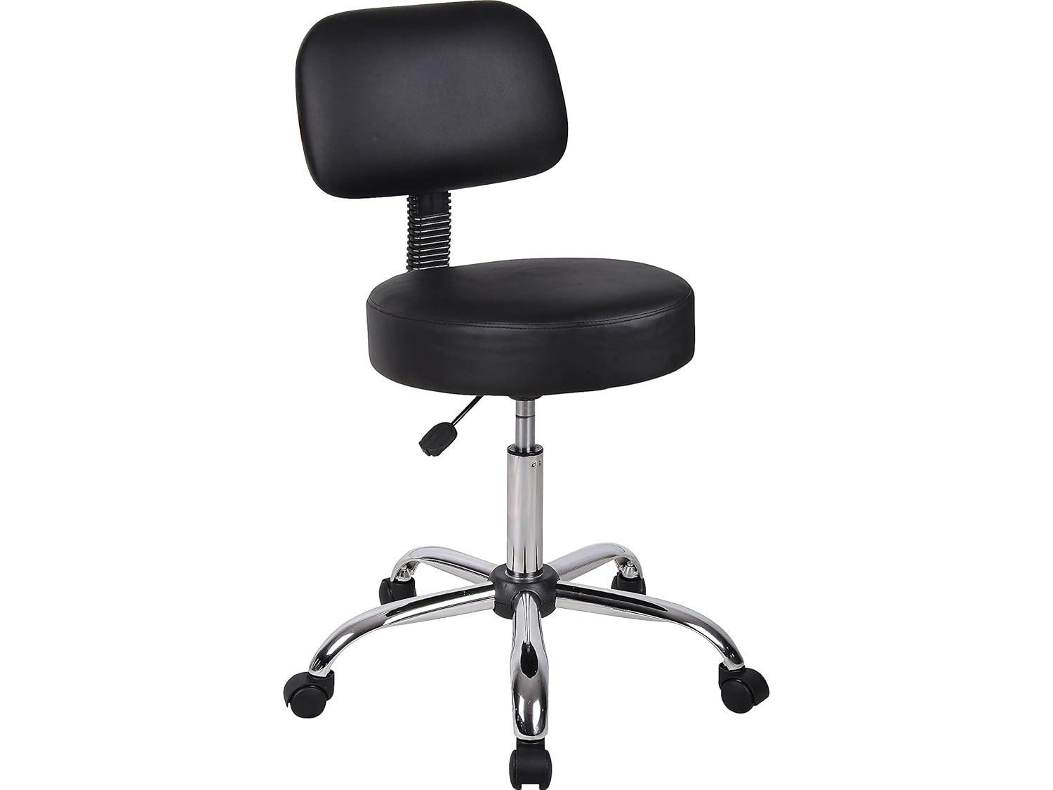 Boss Office Products Vinyl Drafting Chair