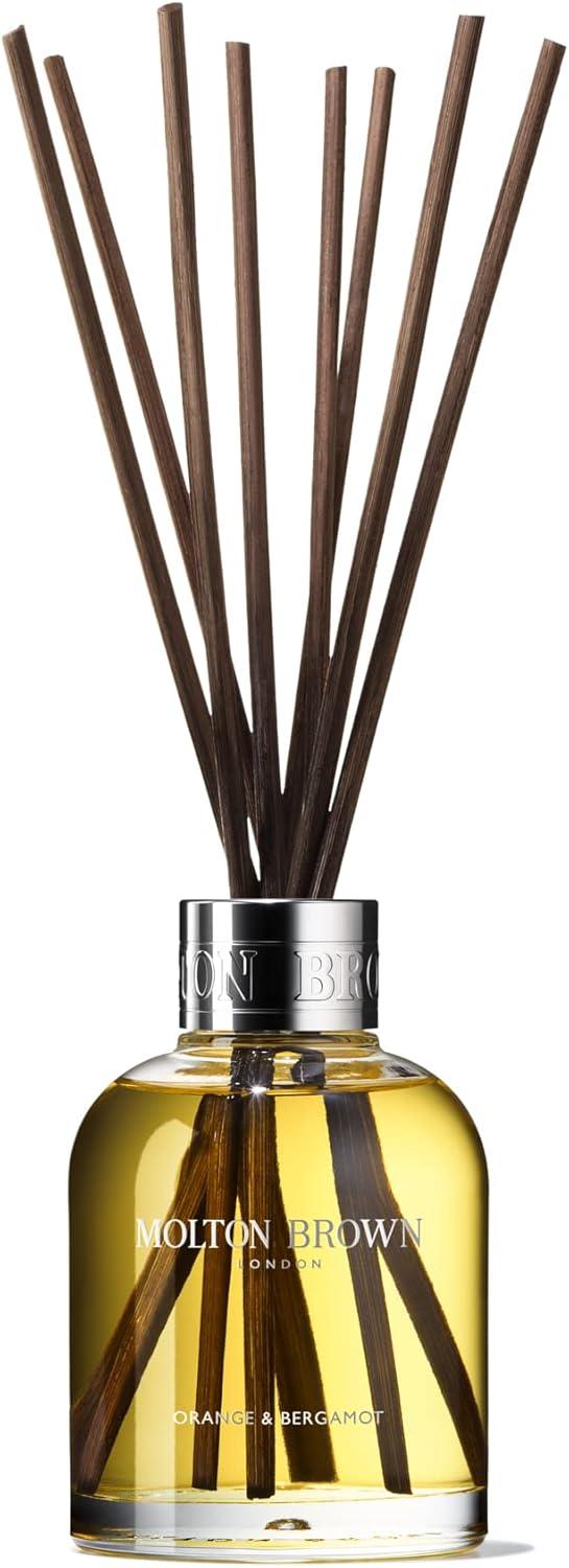 Orange & Bergamot Reed Diffuser with Glass Bottle, 5 fl oz