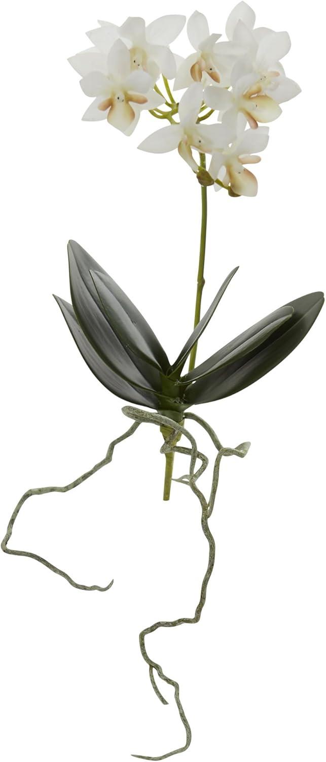 Nearly Natural 13in. Mini Orchid Phalaenopsis Artificial Flower (Set of 6)