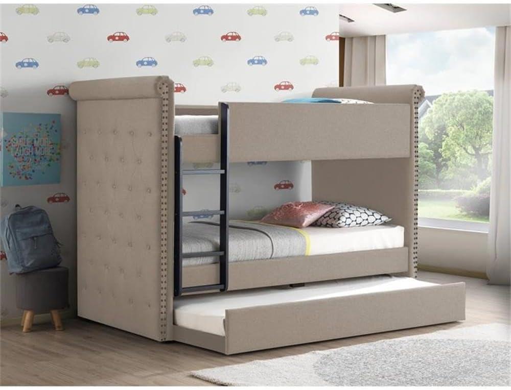 Acme Romana II Twin/Twin Bunk Bed & Trundle, Multiple Colors