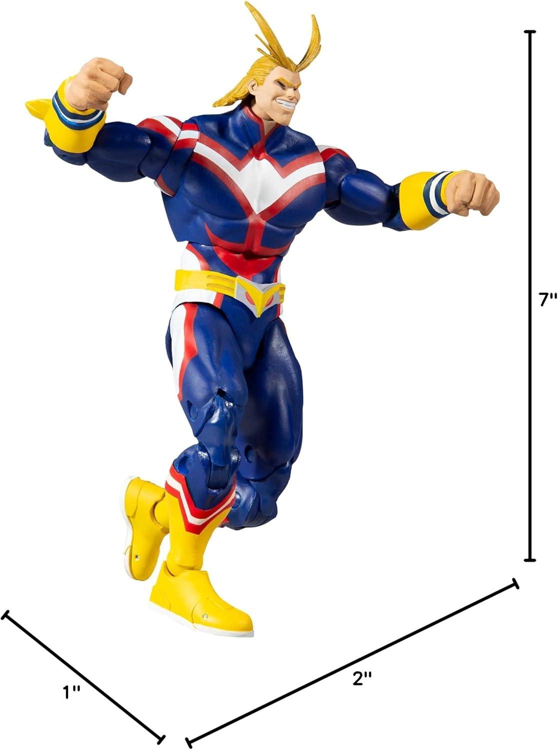 McFarlane Toys My Hero Academia All Might vs. All For One 2-Pack - 7 inch Collectible Action Figures