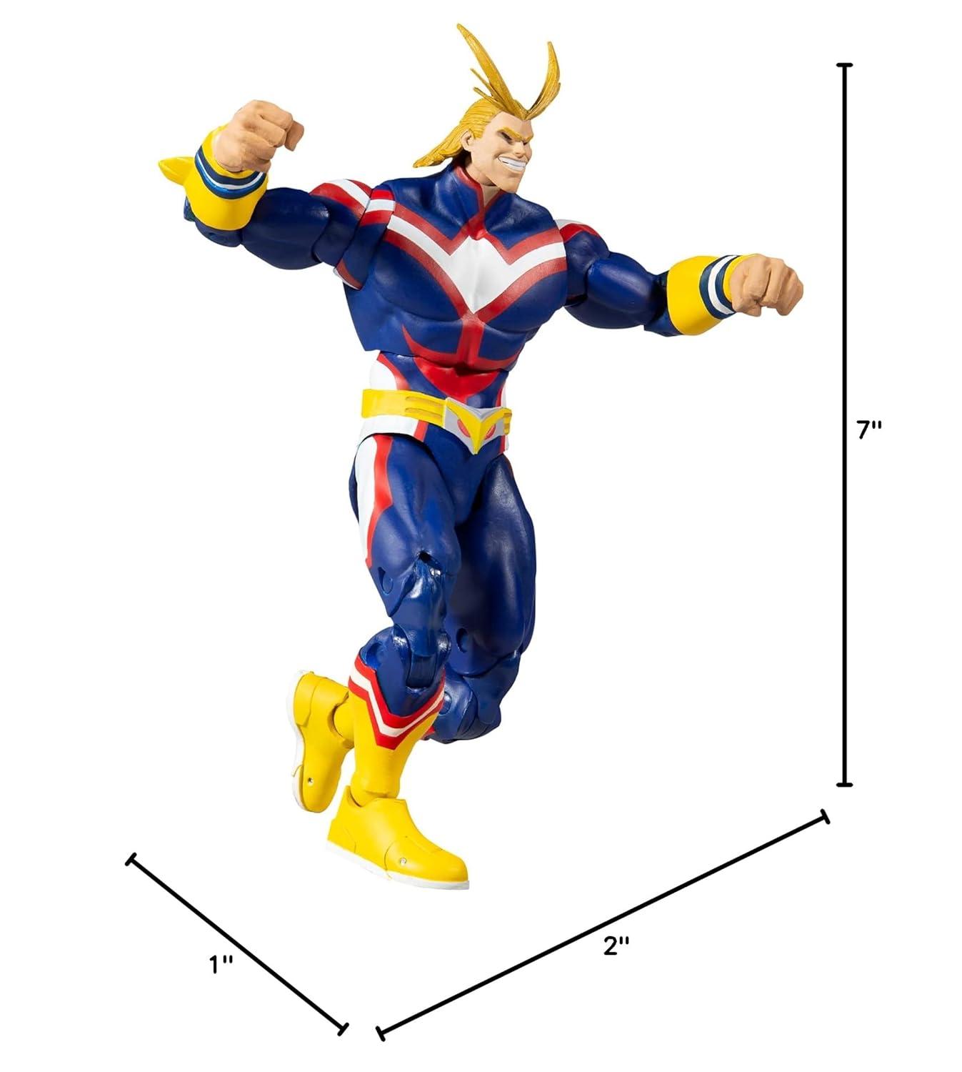 McFarlane Toys My Hero Academia All Might vs. All For One 2-Pack - 7 inch Collectible Action Figures