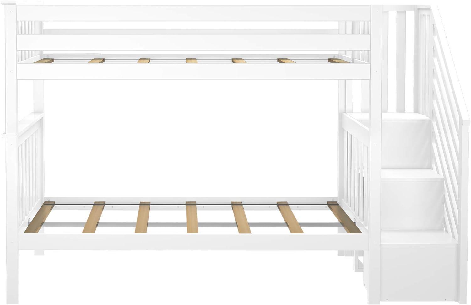 Max & Lily Twin over Twin Staircase Bunk Bed