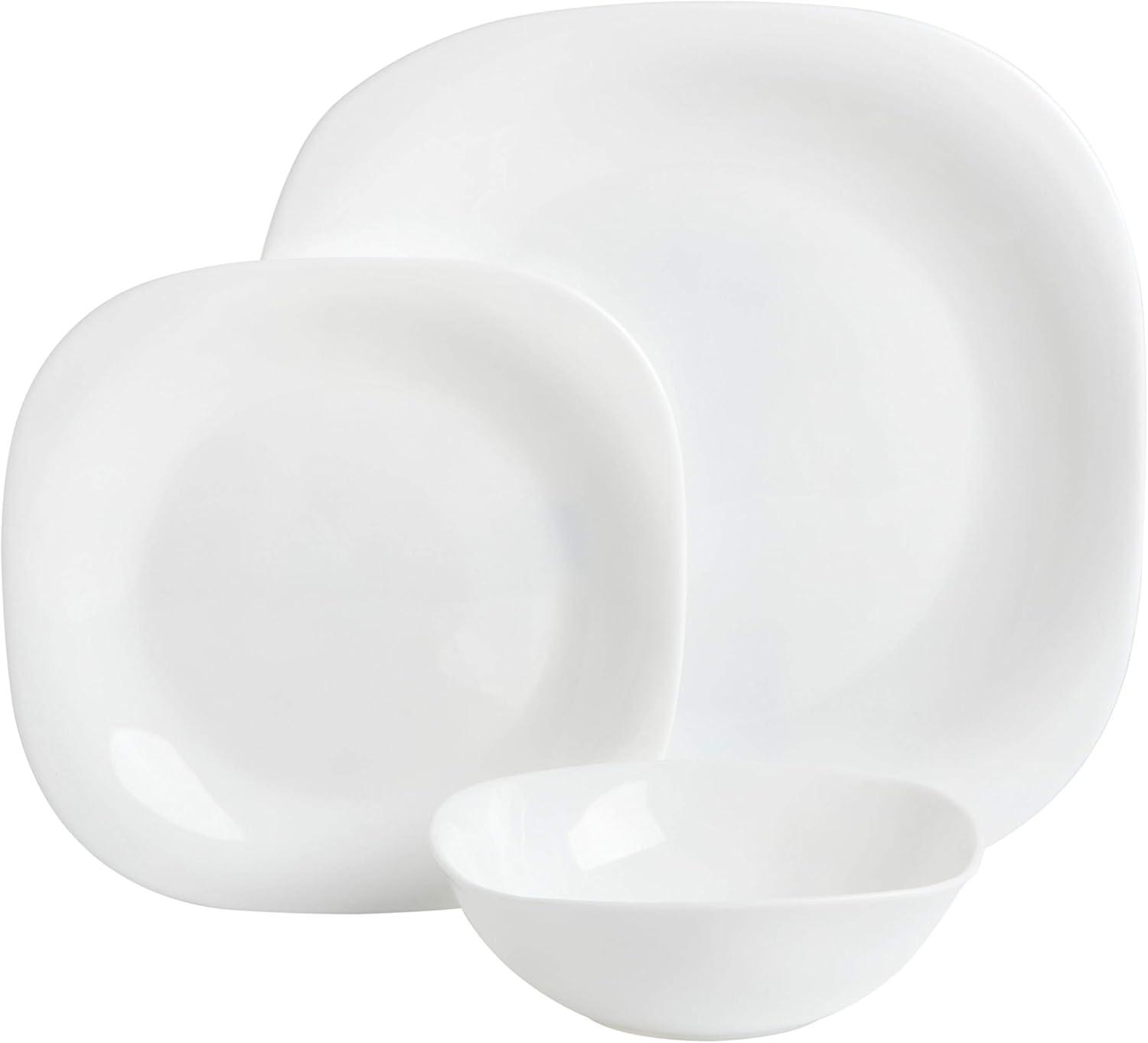 Gibson Home Ultra Break and Crack Resistant Microwave and Dishwasher Safe Dinnerware Set