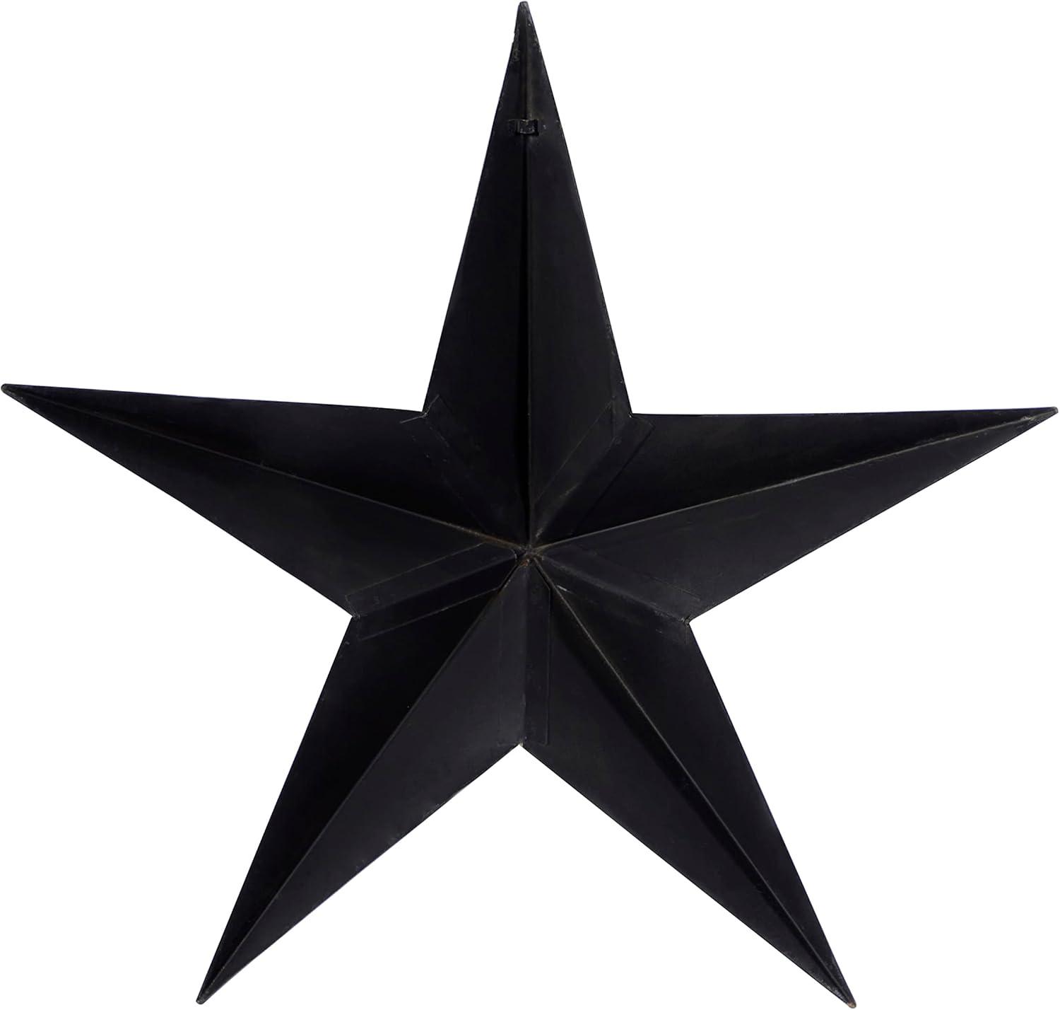 Set of 3 Metal Stars Indoor Outdoor Wall Decors - Olivia & May