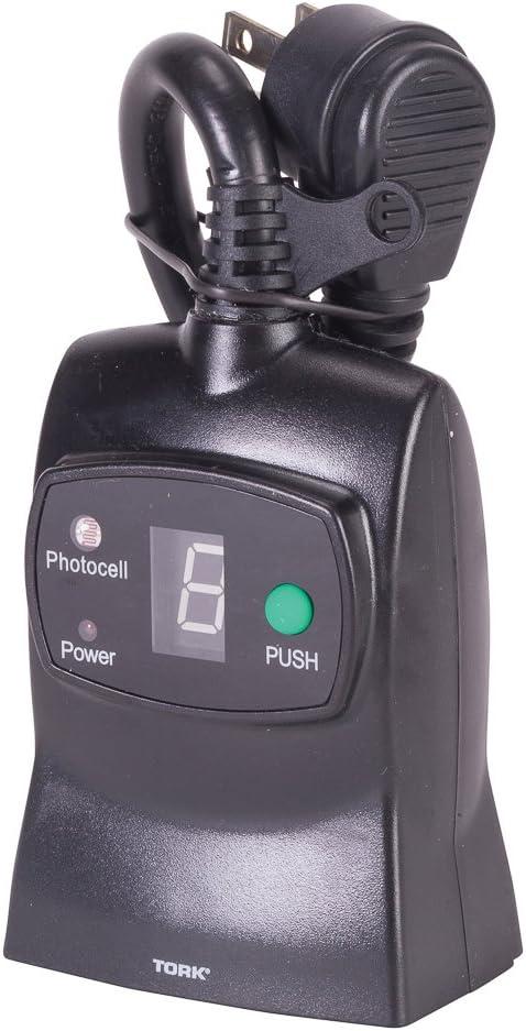 NSI Industries 654E Digital Timer With 2 Grounded Outlets-Outdoor