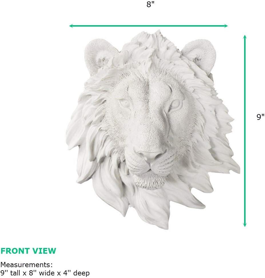 WallCharmers Wall Charmers Mini Lion Head White