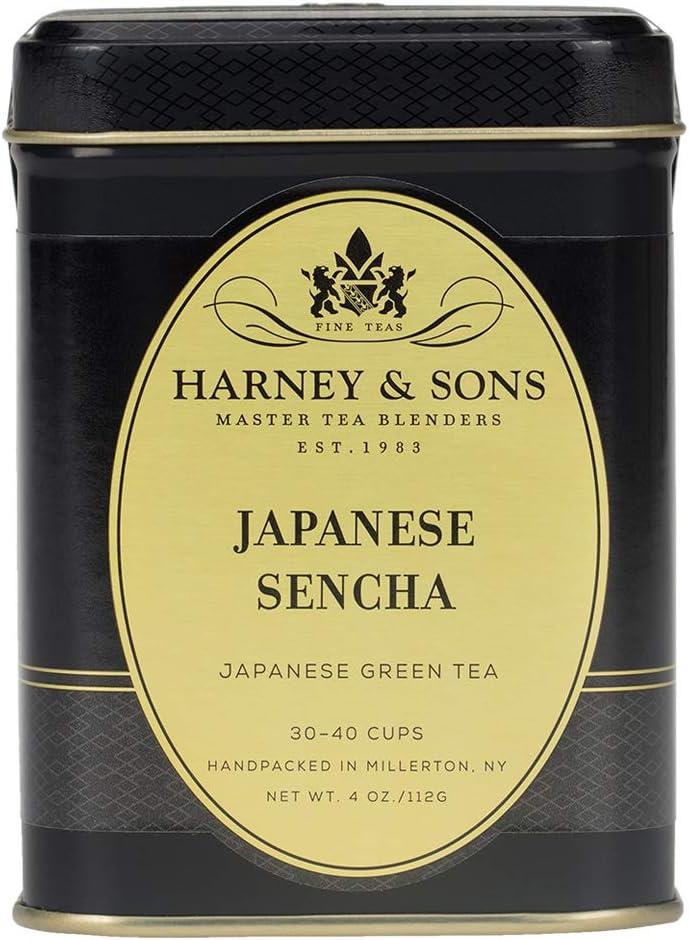 Harney & Sons Japanese Sencha Green tea, Loose leaf 4 ounce