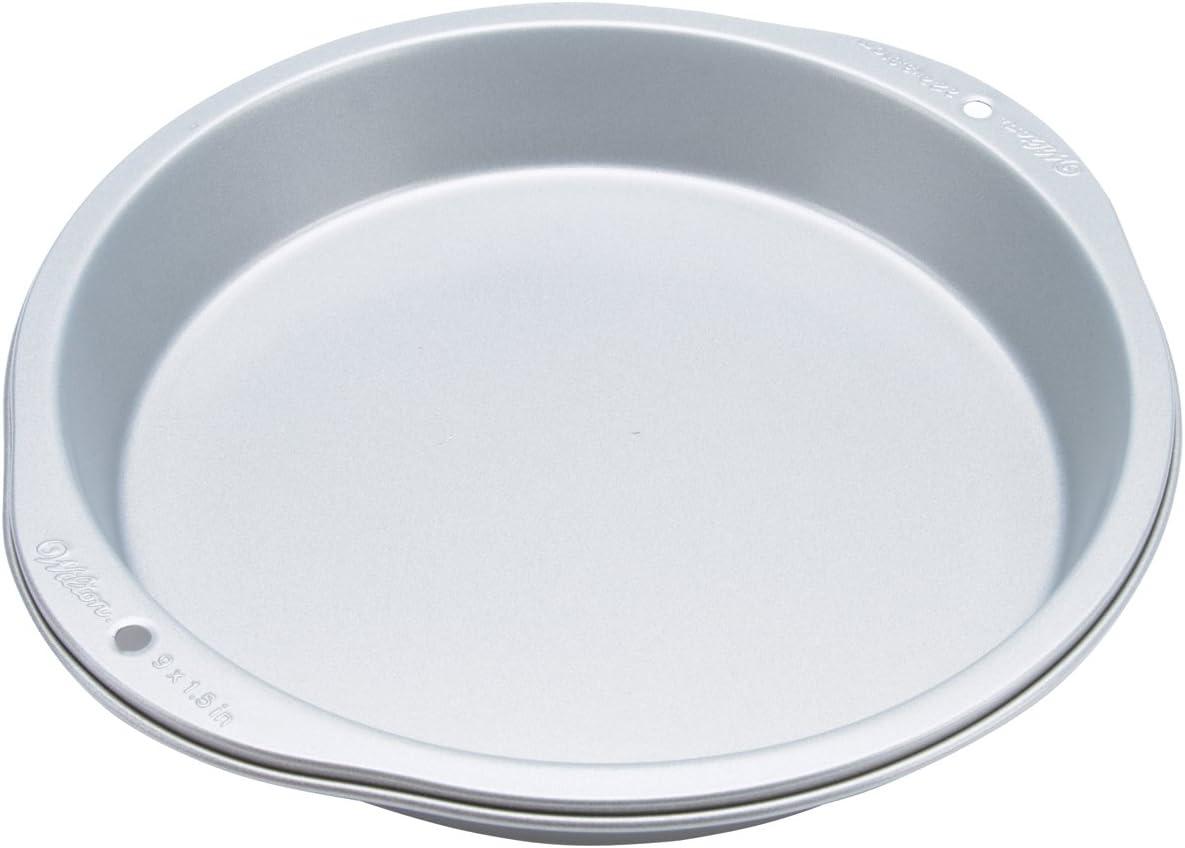 Wilton 9-Inch Round Non-Stick Stainless Steel Cake Pan