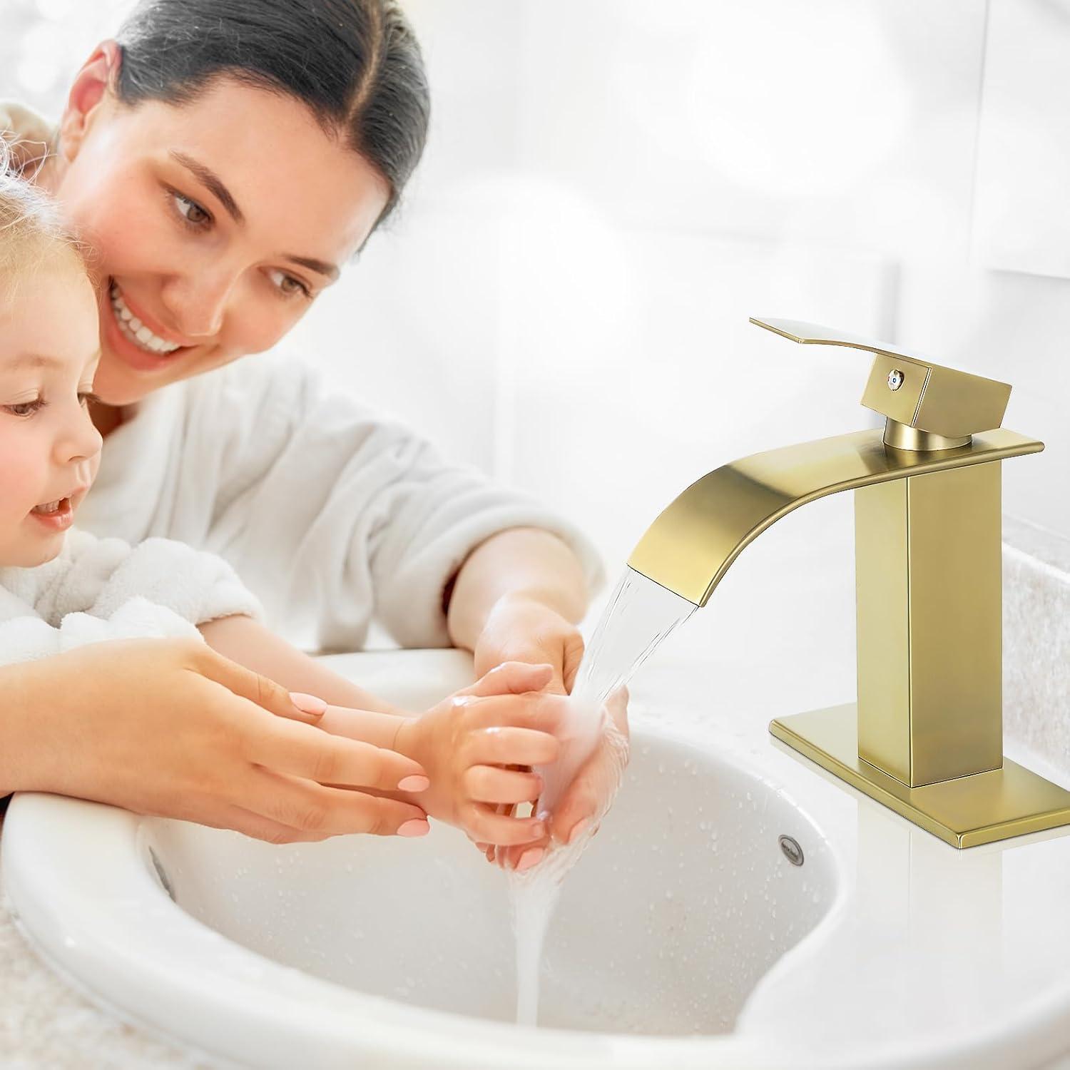 Single-Hole Single-handle Bathroom Faucet