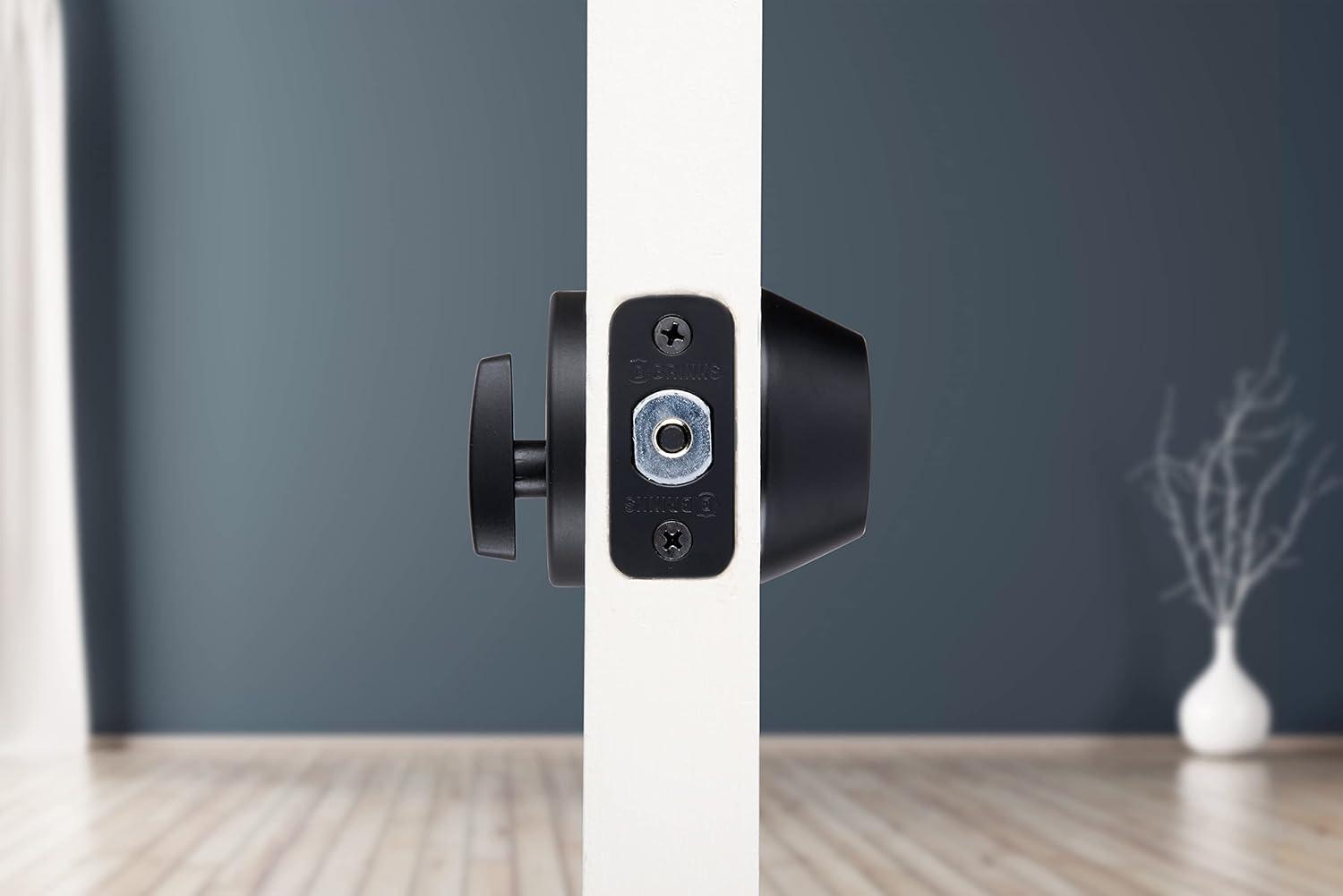 Brinks Raleigh Series Transitional Round Single Cylinder Deadbolt