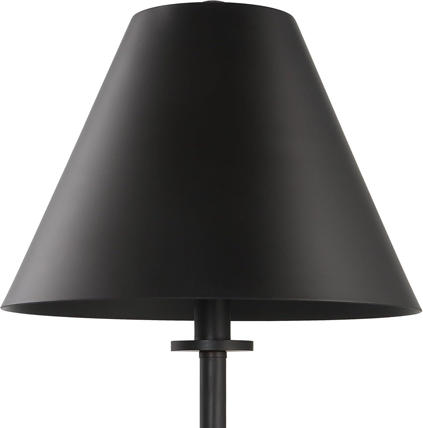 Uttermost Pilot 36 1/2" Satin Black Metal Buffet Table Lamp