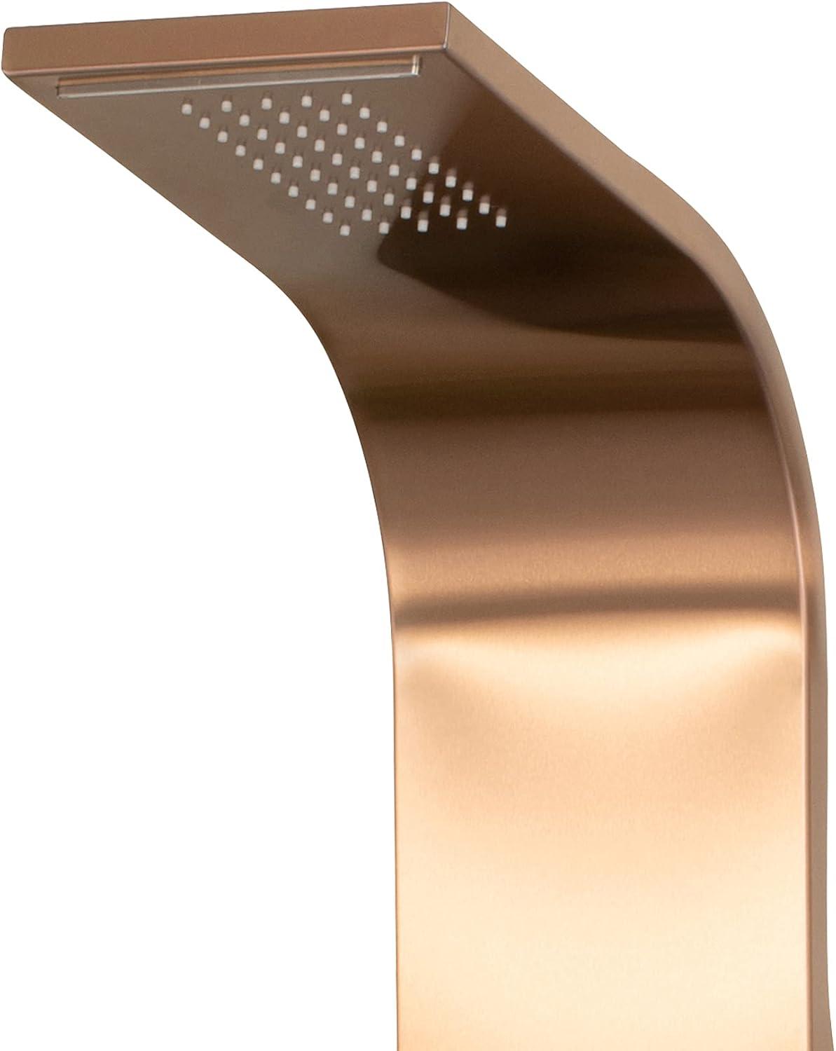 PULSE Santa Cruz ShowerSpa Stainless Steel Shower Panel